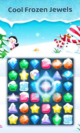 Frozen Jewels Mania - Match 3 Gems Puzzle Legend 4