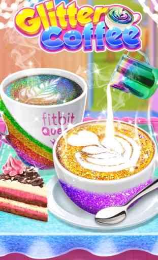Glitter Coffee - Sparkly Food 4