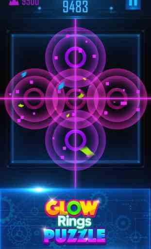 Glow Rings Puzzle 3