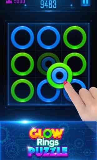Glow Rings Puzzle 4