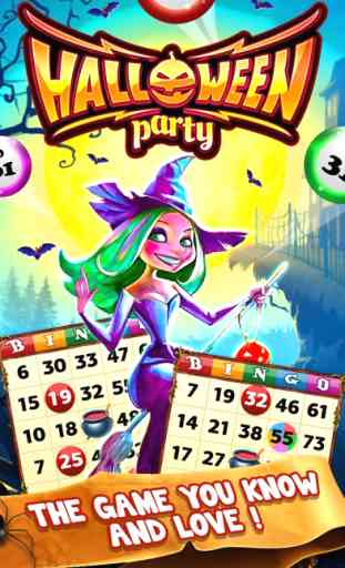 Halloween Bingo Party Games 1