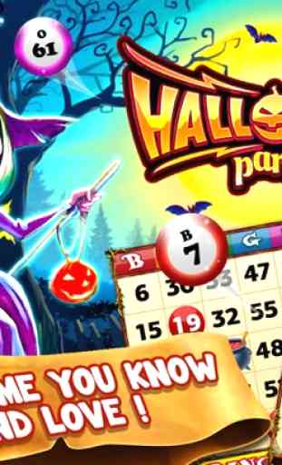 Halloween Bingo Party Games 4