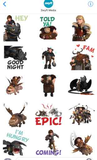 How To Train Your Dragon Stickers 3