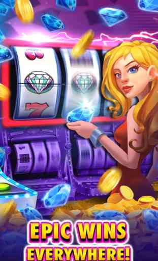 Huuuge Diamonds Slot Machine 2