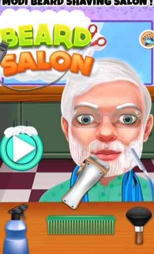 Indian Celebrity Shave Beard Makeover Salon 1
