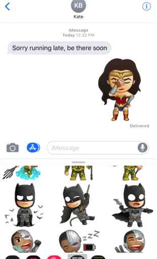Justice League Sticker Pack 1