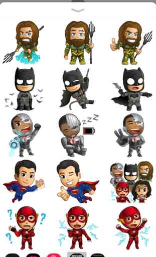 Justice League Sticker Pack 2