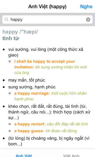 EV Dict PLUS - English Vietnamese dictionary - Tu dien Anh Viet, Viet Anh 2