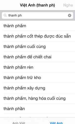 EV Dict PLUS - English Vietnamese dictionary - Tu dien Anh Viet, Viet Anh 3