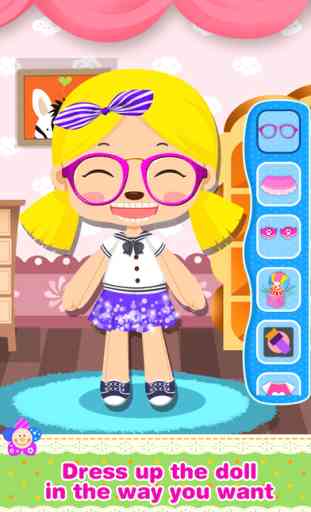 Face My Talking Bunny AA: Virtual Doll Makeover Salon Center - Kids Free Game 3