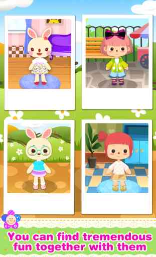 Face My Talking Bunny AA: Virtual Doll Makeover Salon Center - Kids Free Game 4