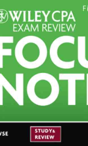 FAR Notes - Wiley CPA Exam Review Focus Notes On-the-Go: Financial Accounting and Reporting 1