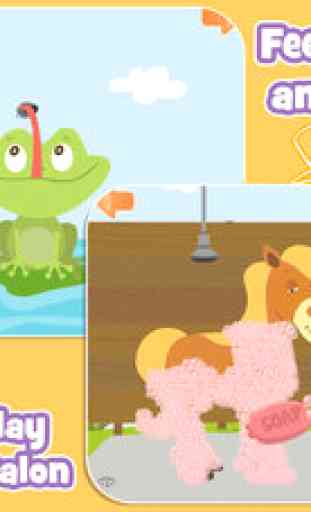 Feed The Animals with Pet Salon, Doctor, Jigsaw Puzzles, Alphabet Flashcards, Tracing & more 1