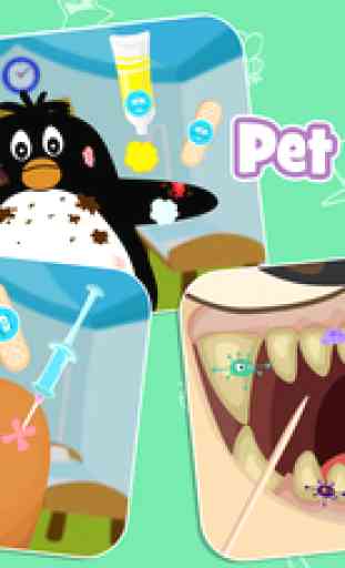 Feed The Animals with Pet Salon, Doctor, Jigsaw Puzzles, Alphabet Flashcards, Tracing & more 2