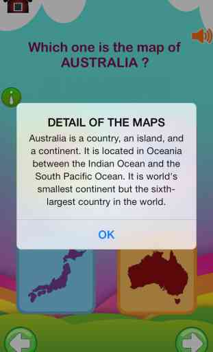 First Step Country : Fun and Learning General Knowledge Geography game for kids to discover about world Flags, Maps, Monuments and Currencies. 3