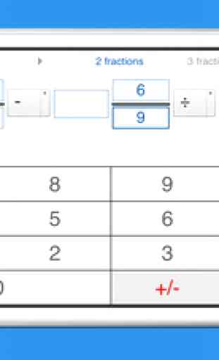 Fraction calculator with steps and fractions math helper to solve fraction problems 3