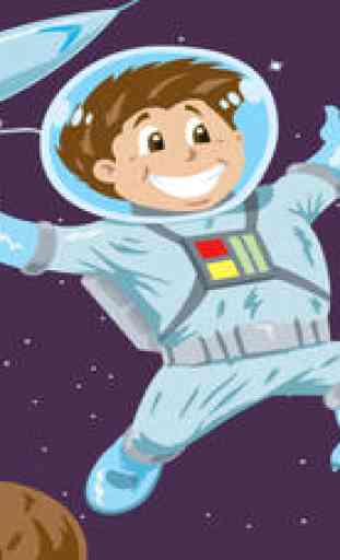 Free Toddlers Game: An outer space adventure - Connect dots for kids and toddlers 2