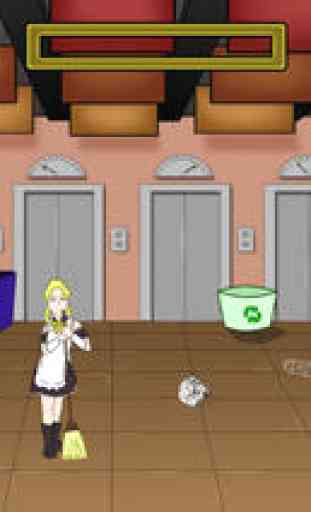 French Maid Hotel - cleaning the room and lobby of best hotel FREE 2