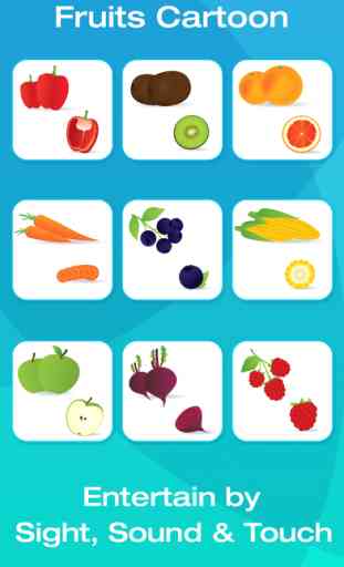 Fruit and Vegetable Picture Flashcards for Babies, Toddlers or Preschool (Free) 3