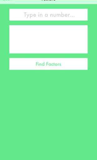 Factor And Multiple Calculator 2