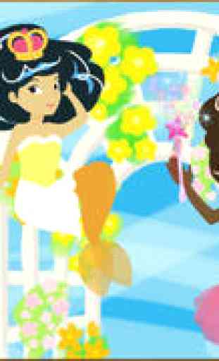 Fairy Tale Games: Mermaid Princess Puzzles 2