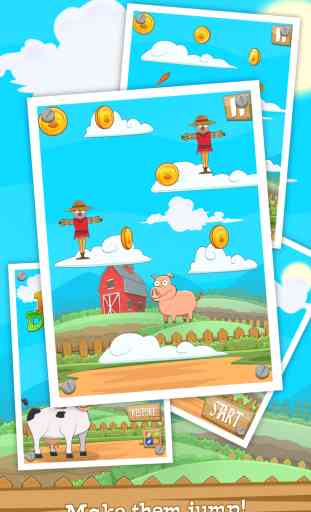 Farm Day Jump FREE - Featuring Cow, Pig, Chicken and Friends! 1
