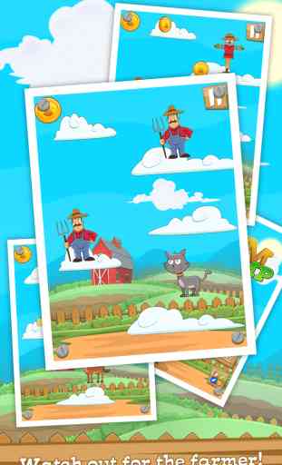 Farm Day Jump FREE - Featuring Cow, Pig, Chicken and Friends! 3