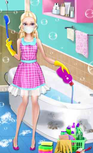 Fashion Doll - House Cleaning 1