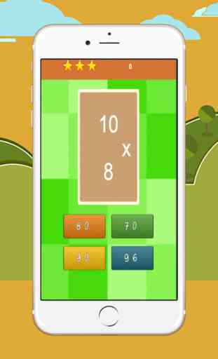 Fast multiplication facts - math games for kids 2