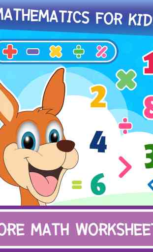 Fifth Grade basic Division Kangaroo Math Games for Kinder 3