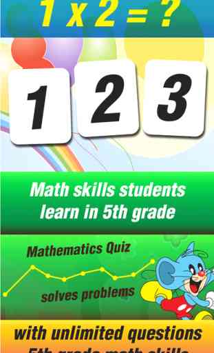 Fifth Grade Mouse Basic Math Multiplication Games for Kids 2