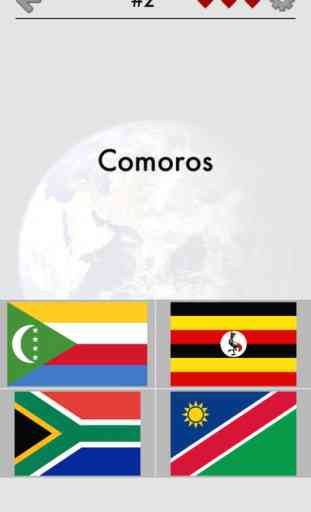 Flags of the World Continents Quiz 1