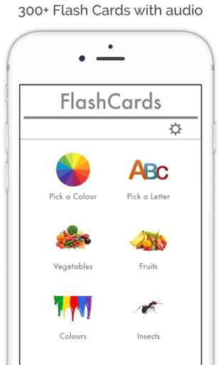 Flashcards App - Baby flash cards in english 1