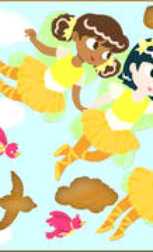 Flower Fairies Ballet: Fairy Ballerina Puzzles for Kids 3