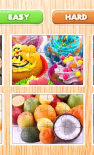Food Puzzle for Adults Fruit Jigsaw Puzzles Games 3