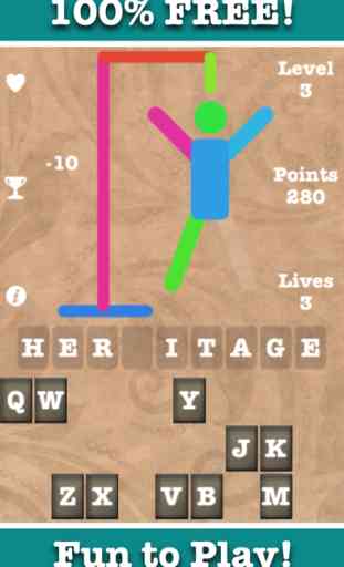FREE Hangman: The Ultimate Hang Man Challenge Game 1