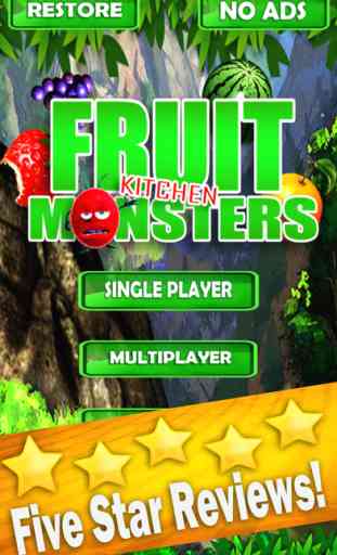Fruit Kitchen Monsters - Swipe and Score Fresh Fruit Juice Jam 2