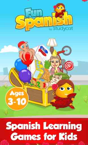 Fun Spanish: Language learning games for kids 1