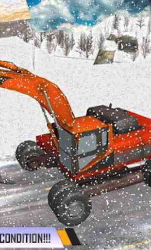 Snow Plow Rescue Excavator 2
