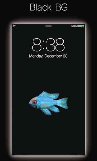 Live Fish - Live Wallpapers for Fish with Black BG 2