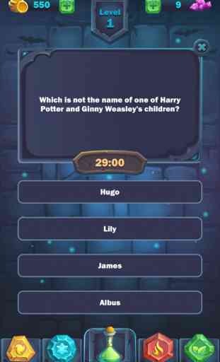 Magic Trivia Quiz Wizard Spell 3