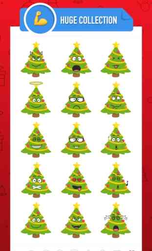 Merry Christmas Stickers 2017 3