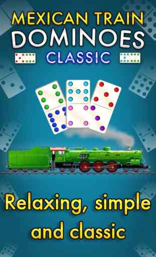 Mexican Train Dominoes Classic 1