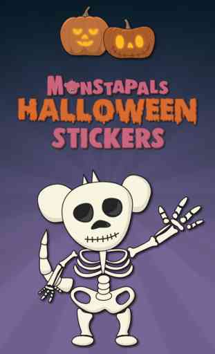 Monstapals Stickers Halloween 1