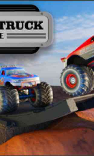 Monster Truck Hill Dash Race 1
