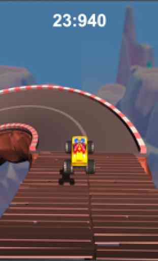 Monster Truck Hill Dash Race 4