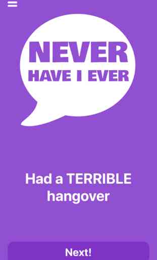 Never Have I Ever  · 1