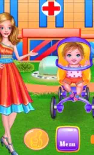 New-Born Baby Hospital Doctor Care-Dressup game 3