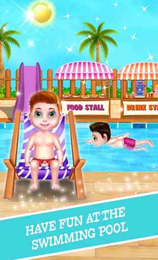 Nick, Edd and JR Swimming Pool 2