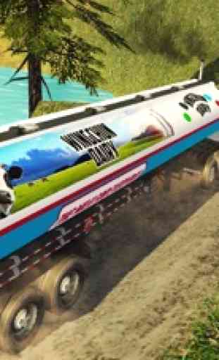 Offroad Milk Tanker Truck Transport Simulator 2017 2